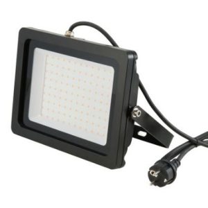 Flacher IP65 Outdoor-Scheinwerfer mit 108 SMD-LEDs rot mieten